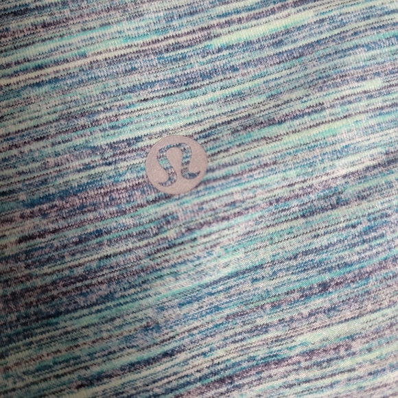 lululemon athletica Heathered Aqua High-Rise Leggings - Picture 5 of 5